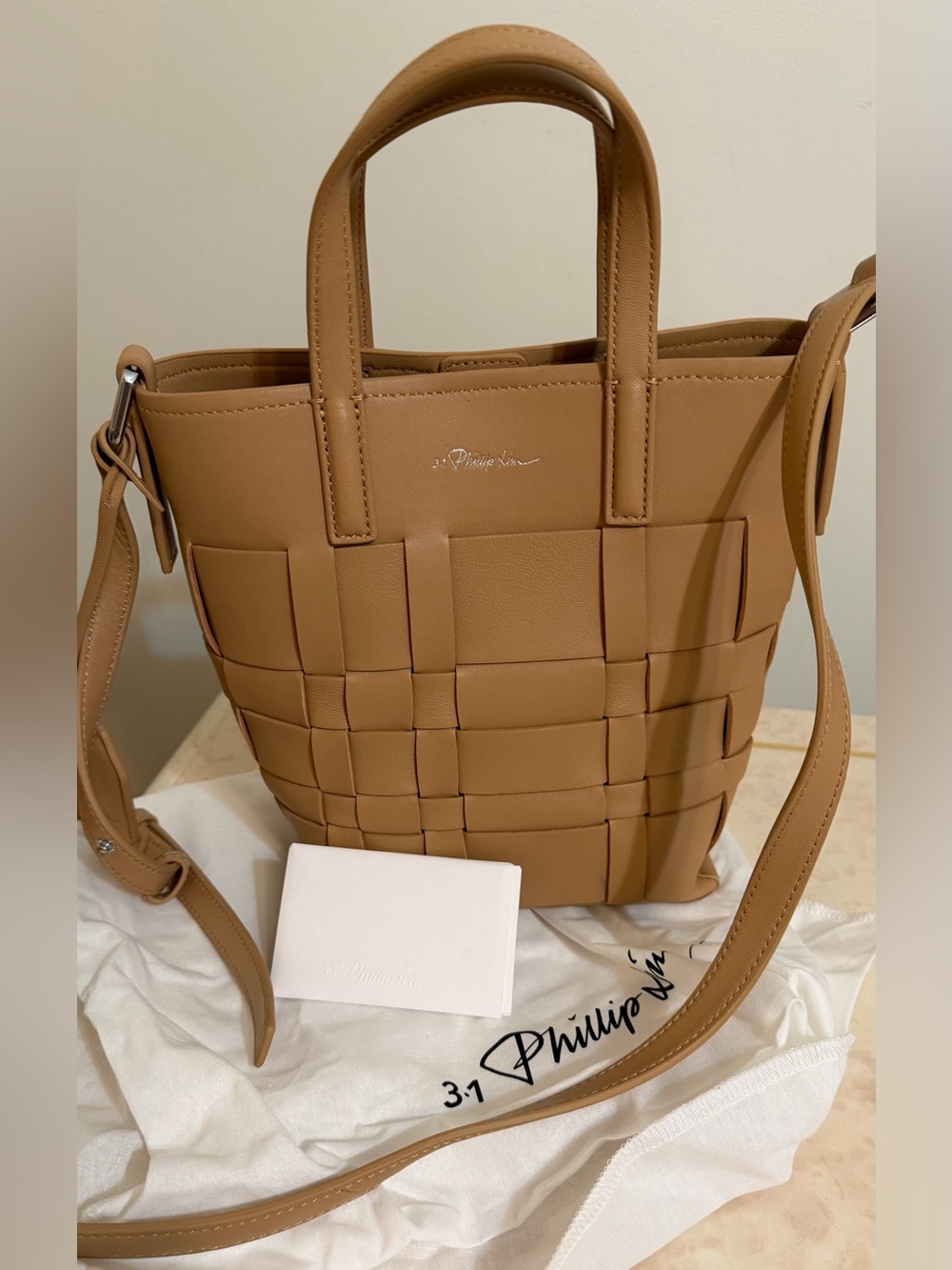 3.1 Phillip Lim
Odita Leather Lattice
Bucket Bag  -New with tags